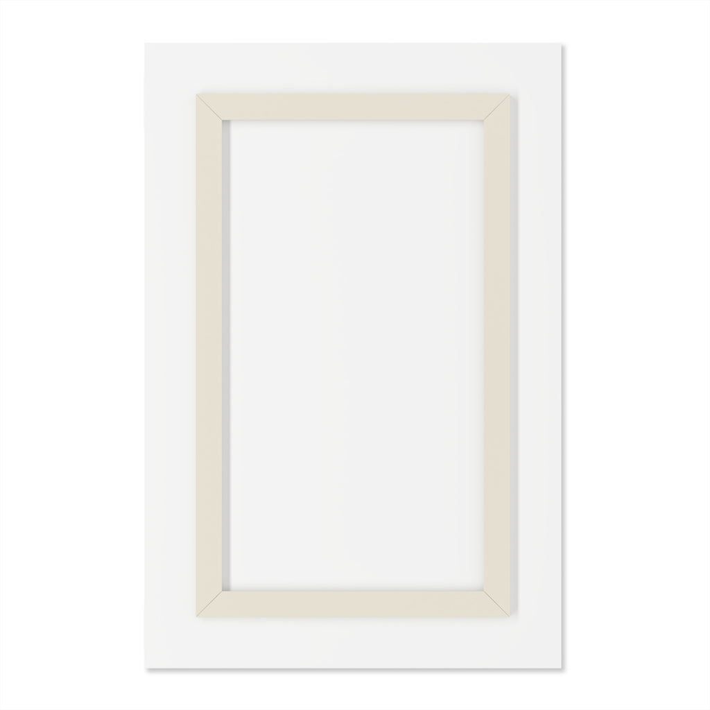 Premium Acrylic Fantasy White Wizard Handcrafted Art (French Cleat Hanging)