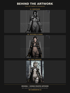 Aluminum Print Handcrafted Dark Elf Dual Swords Wall Art